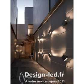 https://design-led.fr/ Turn Applique murale Noir 13.8W 2700K IP54 109,00 € 109,00 € 2019061003
