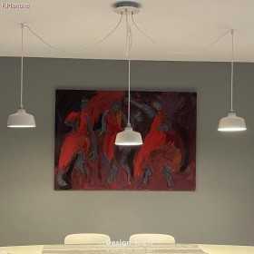 https://design-led.fr/ Kit rosace Rose-One rond de 200 mm de diamètre, avec 3 trous et 4 trous latéraux blanc mat, dla KROR20...