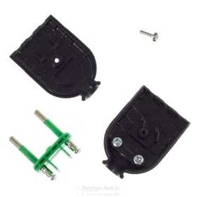 https://design-led.fr/ Fiche Noire 2 Pôles 10A 2,00 € 2,00 € 82501-E