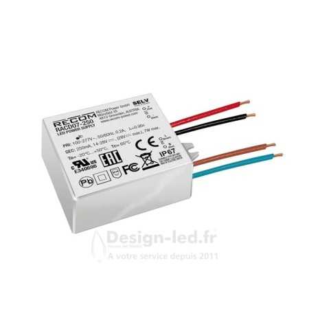 Driver LED 7W 14-28V 250mA, RACD07-250 31,40 € Drivers LED