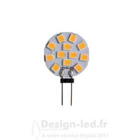Source lumineuse LED LED 12v G4 1.2W 3000k
