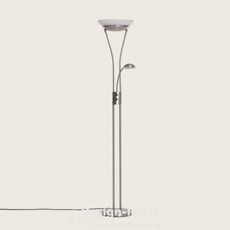 Lampadaire avec LED de Lecture Métal Ethan chrome, dla C213893 123,90 €