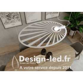 https://design-led.fr/ Lampe pendante LEHDET Blanc 1xE27 597,00 € 597,00 €
