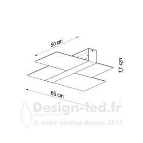 https://design-led.fr/ Plafonnier MASSIMO chrome 2XE27 130,80 € 130,80 € SL.0188