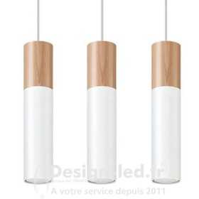 Lampe pendante PABLO 3 blanc 3xGU10