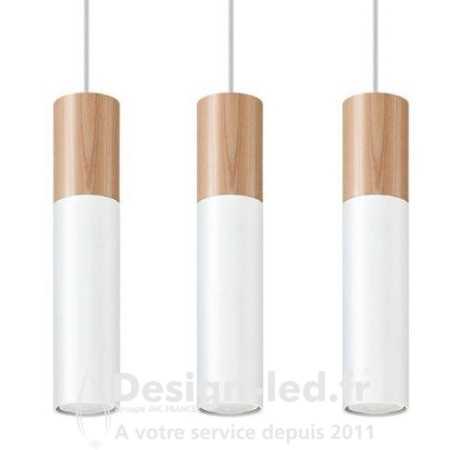 Lampe pendante PABLO 3 blanc 3xGU10, sollux SL.0630 SOLLUX 160,10 € Luminaire suspendu