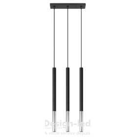 Lampe suspendue MOZAICA 3L noir/chrome 3xG9