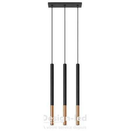 Lampe suspendue MOZAICA 3L noir/cuivre 3xG9, sollux SL.0889 117,20 €