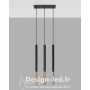 Lampe suspendue MOZAICA 3L noir/cuivre 3xG9, sollux SL.0889 117,20 €