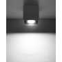 Plafonnier QUAD 1 anthracite GU10, sollux SL.0567 SOLLUX 38,20 € Luminaire plafonnier