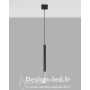 Lampe suspendue MOZAICA 1 noir/chrome G9, sollux SL.0885 46,80 €