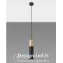 Lampe pendante PABLO noir 1xGU10, sollux SL.0632 55,20 €