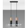 Lampe pendante PABLO 2 noir 2xGU10, sollux SL.0633 106,50 €