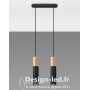 Lampe pendante PABLO 2 noir 2xGU10, sollux SL.0633 SOLLUX 106,50 € Luminaire suspendu