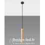 Lampe suspendue LINO bois 1xGU10, sollux SL.0636 53,30 €