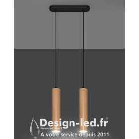 https://design-led.fr/ Lampe suspendue LINO 2 bois 2xGU10 85,20 € 85,20 € SL.0637