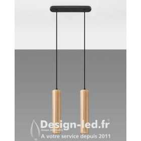 https://design-led.fr/ Lampe suspendue LINO 2 bois 2xGU10 85,20 € 85,20 € SL.0637