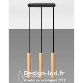 https://design-led.fr/ Lampe suspendue LINO 3 bois 3xGU10 126,00 € 126,00 € SL.0638
