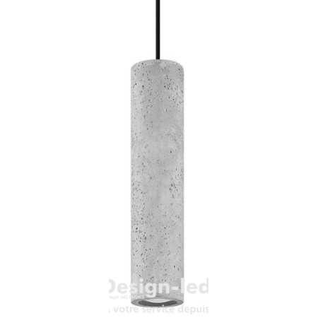 Lampe suspendue LUVO béton 1xGU10, sollux SL.0653 SOLLUX 54,80 € Luminaire plafonnier