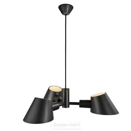 Stay 3-Spot Suspension Noir 3xE27, dftp 2120703003 Nordlux Design for the people 249,00 € Luminaire suspendu