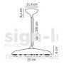 Artist 25 Suspension Beige 14W 3000k dimm, dftp, 83083009 Nordlux Design for the people 199,95 € Luminaire suspendu