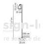 Nexus 2 Lampadaire Blanc GU10, dftp, 2020644001 Nordlux Design for the people 149,95 € Lampadaires