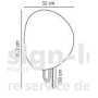 Spargo Applique murale Blanc/Laiton E27, dftp 2320361001 174,95 €