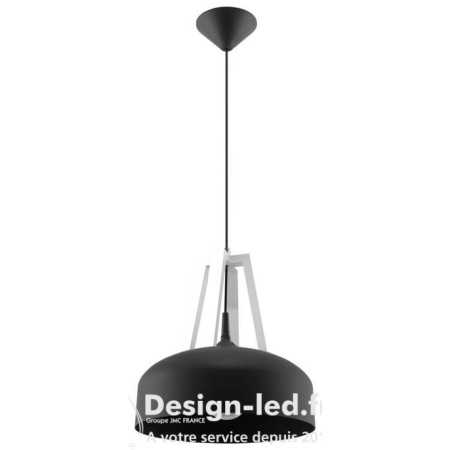 Lampe pendante CASCO noir/blanc E27, sollux SL.0389 SOLLUX 88,60 € Luminaire suspendu