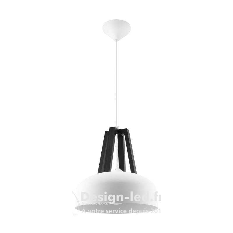 https://design-led.fr/ Lampe pendante CASCO blanc/noir E27 73,80 € 73,80 € SL.0387