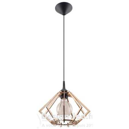 Lampe suspendue POMPELMO en bois naturel E27, sollux SL.0393 33,20 €