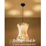 Lampe pendante ORIANA en bois E27, sollux SL.0642 84,80 €