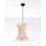 Lampe pendante ORIANA en bois E27, sollux SL.0642 84,80 €