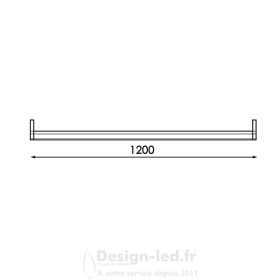 https://design-led.fr/ Support de Tube Led 1200 mm Connexion un Côté, LM1023 5,10 € 5,10 €