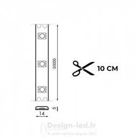 https://design-led.fr/ Ruban led 230v 2835 Como 12W/m ip65 4000k 50ML 297,00 € 297,00 € LM2352-50ML