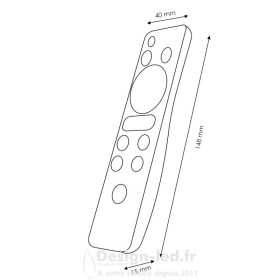 https://design-led.fr/ Télécommande Pour Bandes Led Bergamo 4 zones Rgbw Rf 220V 23,30 € 23,30 € LM2272