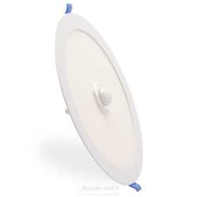 Dalle LED Ronde Sensor 18W blanc 4500k Ø 218 mm