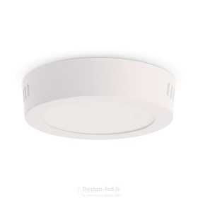 Plafonnier LED Saillie Rond Ø110 6w 4500k