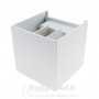 Applique Murale Led Cube Blanc 12W CCT Ip54, LM6183 40,40 €