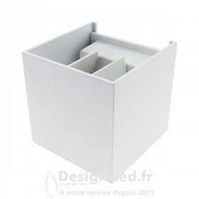 Applique Murale Led Cube Blanc 12W CCT Ip54