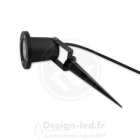 https://design-led.fr/ Lampe de jardin LED réflecteur 1xGU10 100mm câble 1m (sans ampoule) 230V Noir IP65, LVT 7119 16,70 € 1...