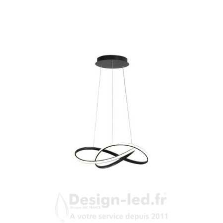 Lampe suspendue LED Tavi 30W 50cm 4000K noire, LVT 2661 82,40 €