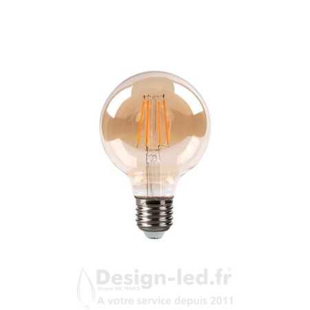 Ampoule LED E27 Filament 3-Dimm G80 2700K 6W Ambre, LVT 0298 LVT 7,60 € Ampoule LED E27