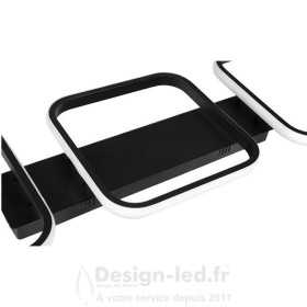 https://design-led.fr/ Nebula Canis Lustre LED 90x26x8,5cm 33W noir 4000K 119,80 € 119,80 €