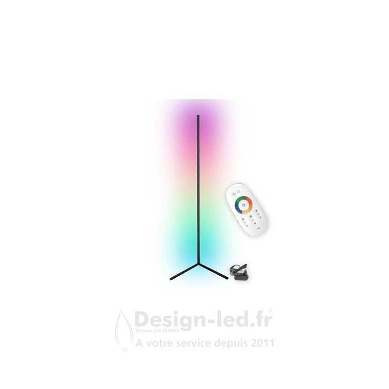 https://design-led.fr/ Lampadaire LED RGB 20W 140cm noir dimmable par télécommande 82,40 € 82,40 € 0193