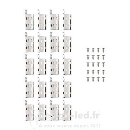 Accessoires clip Néon LED flexible lot de 20 pièces , kanlux 37229 Kanlux 12,10 € Néon LED Flexible