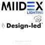 Collerette rond noir fixe pour spot SPECTRA, miidex24, 100844 Miidex Lighting 4,90 € Spot LED intégré