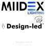 Collerette basse luminance noir pour downlight CYNIUS 9W-10W, miidex24, 100668 Miidex Lighting 7,20 € Downlight LED