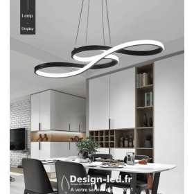 https://design-led.fr/ Lampe Suspendue Ruhu 45w CCT noir dimmable par télécommande 179,00 € 179,00 € LM8114