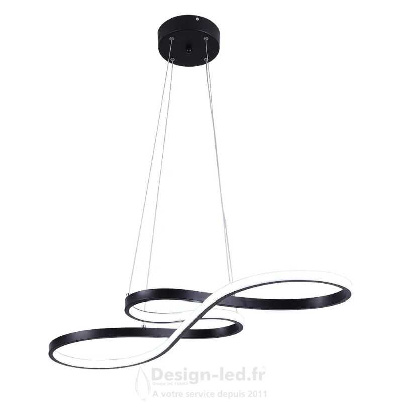 https://design-led.fr/ Lampe Suspendue Ruhu 45w CCT noir dimmable par télécommande 179,00 € 179,00 € LM8114