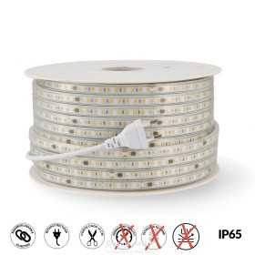 Ruban de Led 220V Ac Smd2835 Como 12W/m Ip65 6000K- vendu au ml, LM2351-1ML